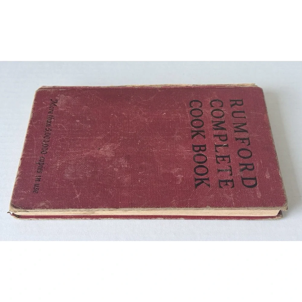 Vintage 1948 Rumford Complete Cook Book Lily Haxworth Wallace 42nd Edition